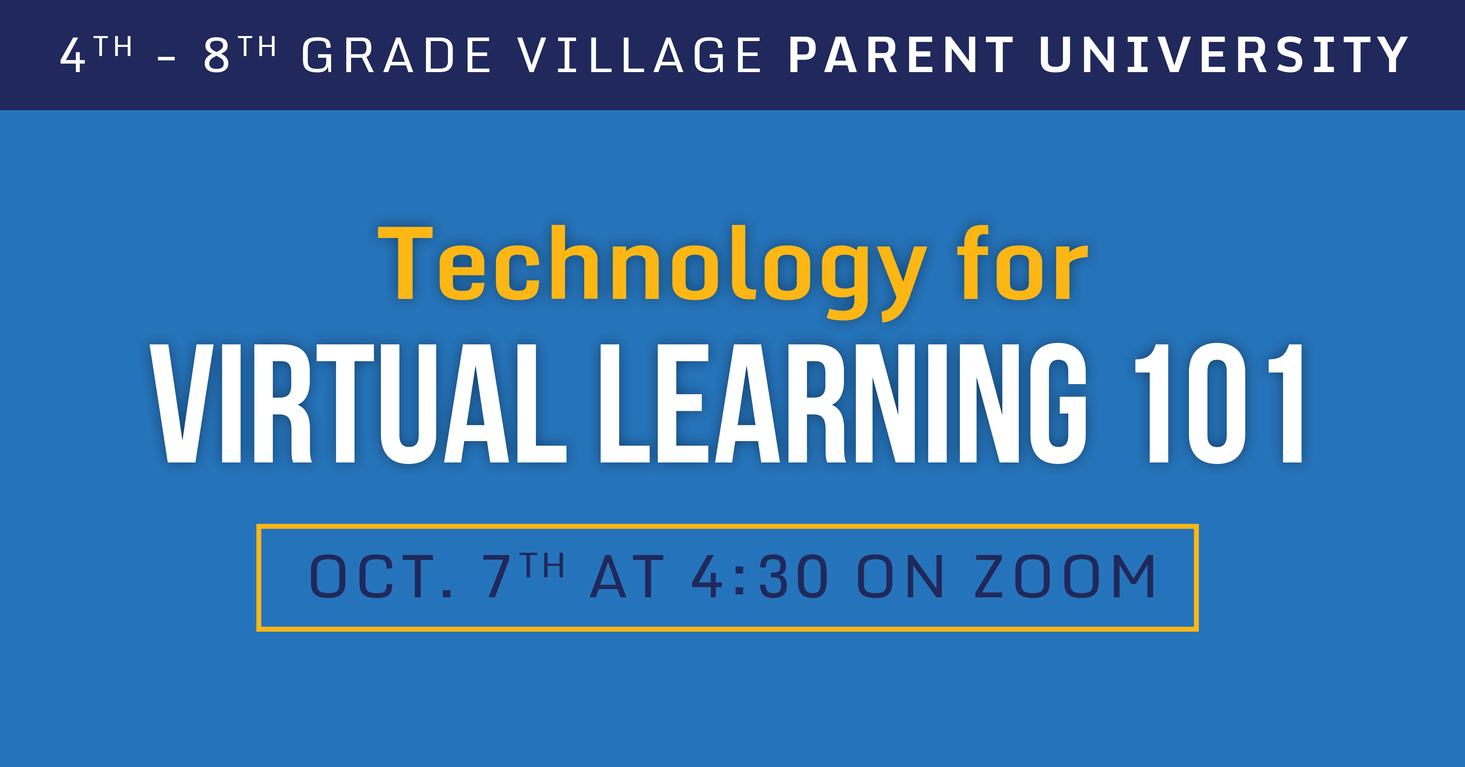 Virtual Learning 101 Event Image