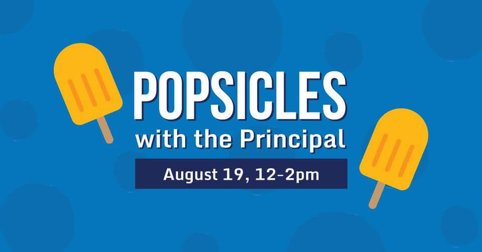 Popsicles with the Principal